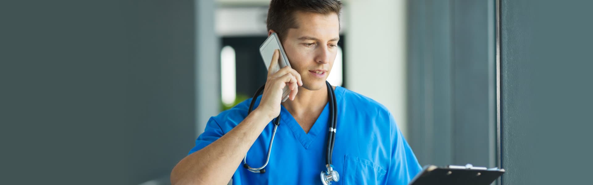 A care professional reachable around the clock