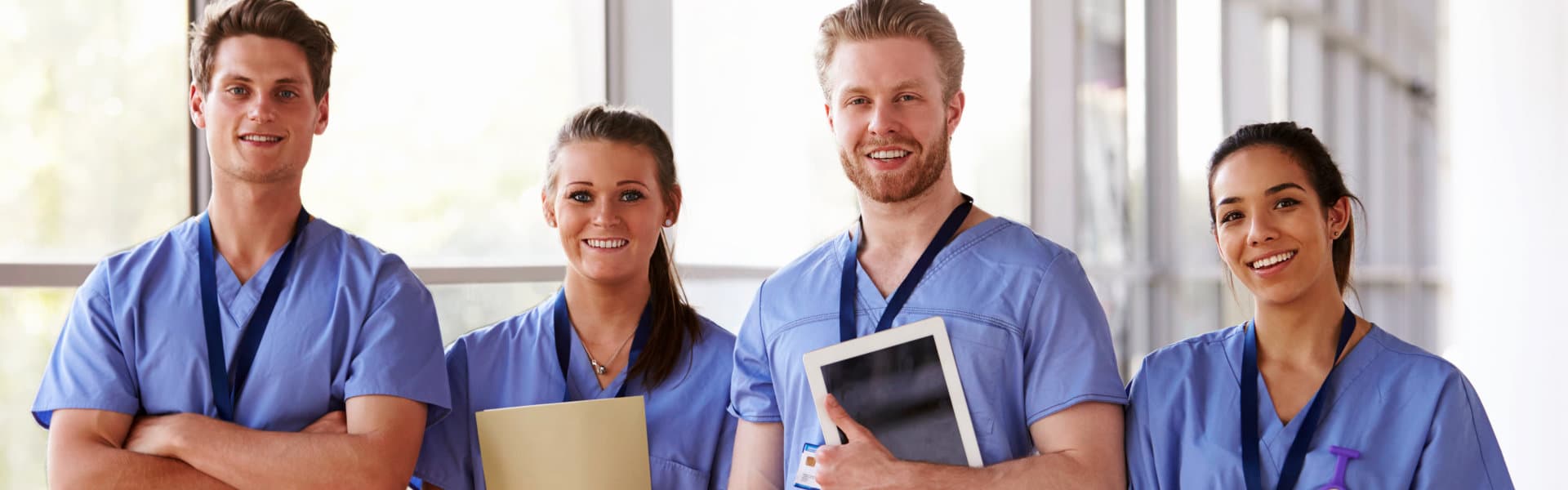 Nurses and care professionals at work
